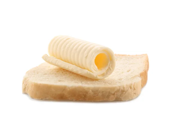 Broodje met boter — Stockfoto