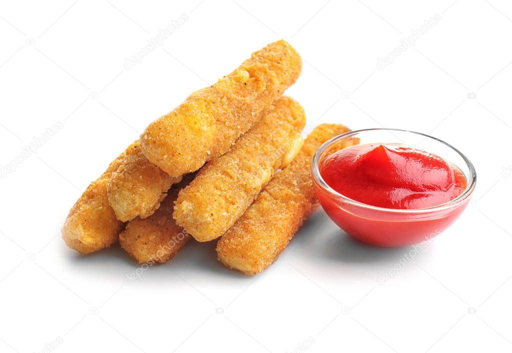 Fried cheese sticks  