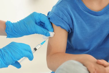 Kadın doktor Çin çocuk