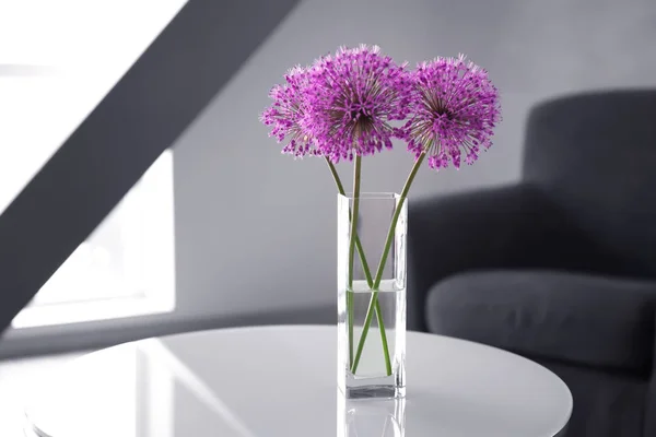 美しいニンニクの花 — ストック写真