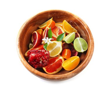 Lezzetli nar ve narenciye