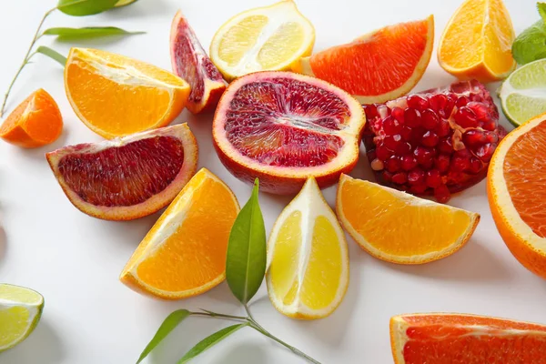 Sammansättning av citrusfrukter — Stockfoto