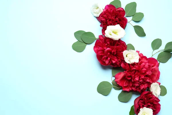 Schöne Komposition mit Blumen — Stockfoto