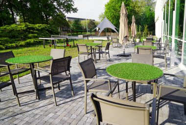 yaratıcı tablolarla Cafe 