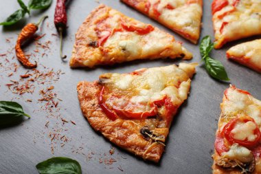 Tablo lezzetli pizza