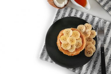 lezzetli Hindistan cevizi krep 