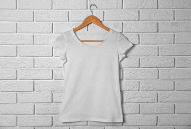 Boş beyaz t-shirt 