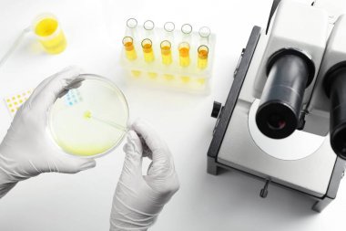 Doktor eller inceleyerek analiz eder