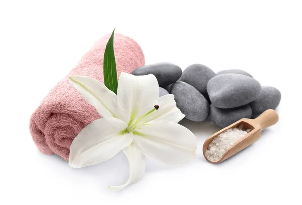 Spa treatment on white — Stock Photo, Image