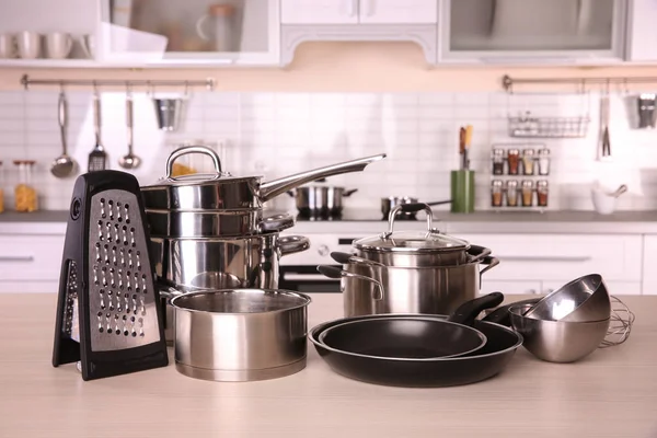 Kitchenware for cooking classes — Stock Photo, Image