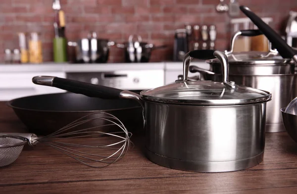 Utensílios de cozinha para aulas de cozinha — Fotografia de Stock