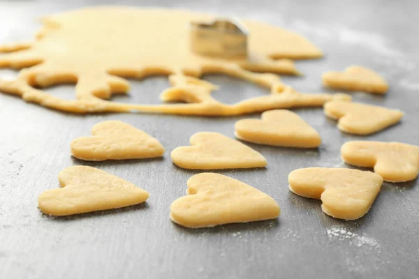 Förberedelse av smör cookies — Stockfoto