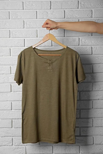 Blank color t-shirt — Stock Photo, Image