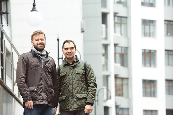 Gelukkig gay paar — Stockfoto