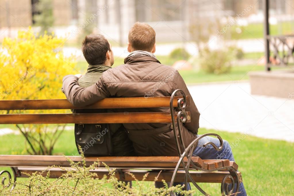 Gay bench