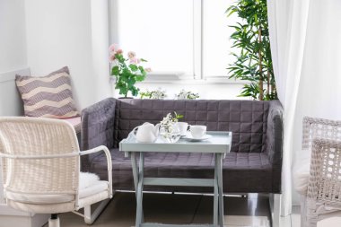 Güzel modern veranda