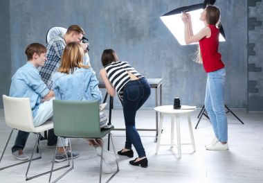 Çekim öğrenci grubu