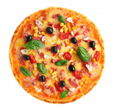 lezzetli İtalyan pizza