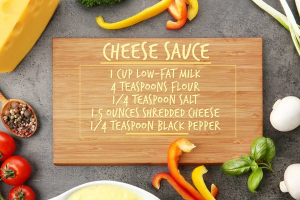 cheese sauce recipe