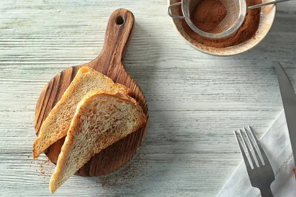 Lekkere cinnamon toast — Stockfoto