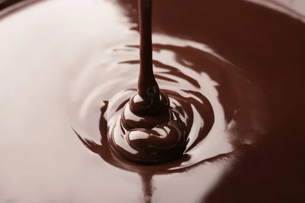 Coklat meleleh yang lezat — Stok Foto