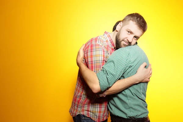 Happy gay couple — Stock Photo, Image