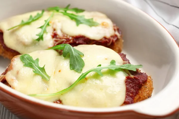 Chicken parmesan with spices — Stock Photo, Image