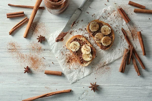 Savoureux toasts à la cannelle — Photo