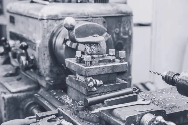 Onderdeel van draaiende machine — Stockfoto