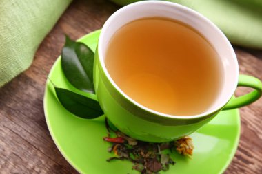 arka plan üzerinde çay 