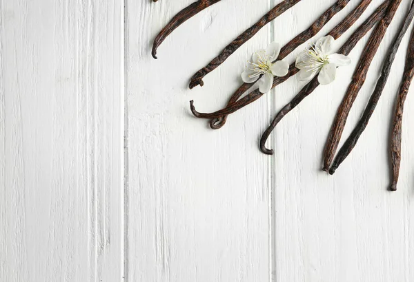 Dried vanilla sticks — Stock Photo, Image