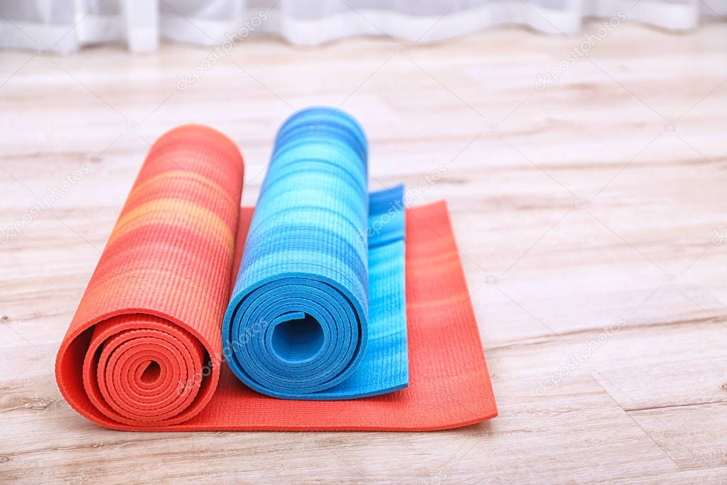 Two yoga mats 