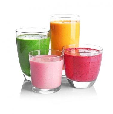 Meyve smoothies beyaz 