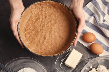 Kadın yapma Cheesecake 