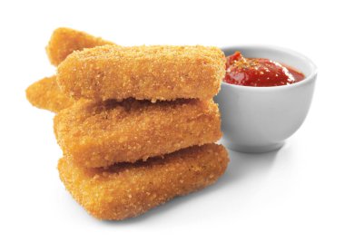 Peynirli çubuk ve sos 