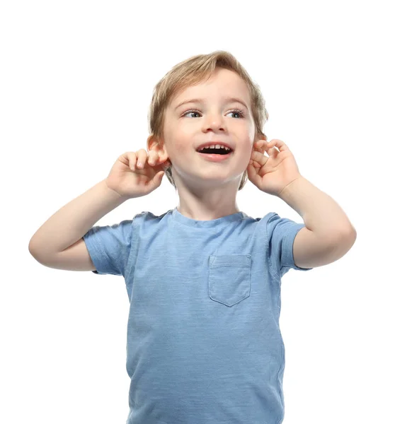 Pequeno menino bonito — Fotografia de Stock