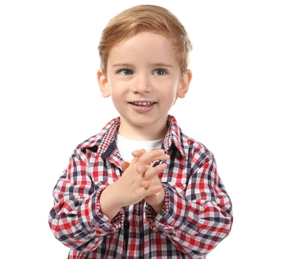 Lindo niño pequeño — Foto de Stock