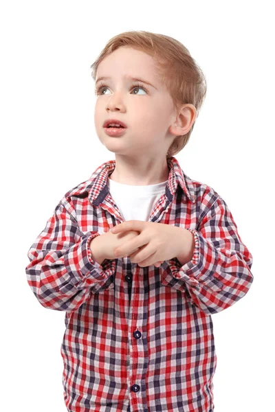 Pequeno menino bonito — Fotografia de Stock