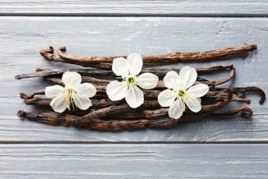 Kurutulmuş vanilya çubukları