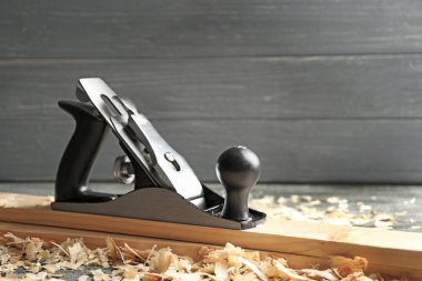 Uçak, ahşap Komiteler tezgah ve toz marangoz atölyesinde tablo gördüm