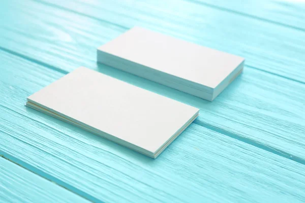 Blank business cards — Stock Photo, Image