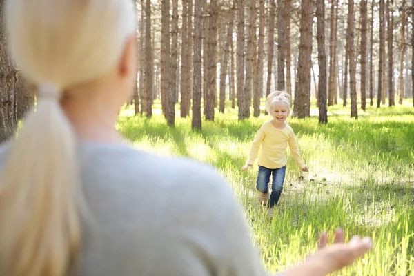 Happy grandmother with girl — Stock Photo, Image