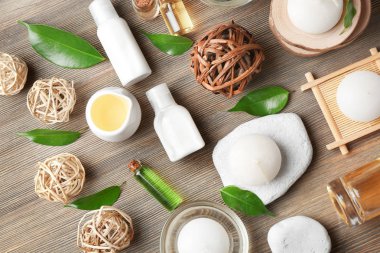 Güzel spa kompozisyonu 