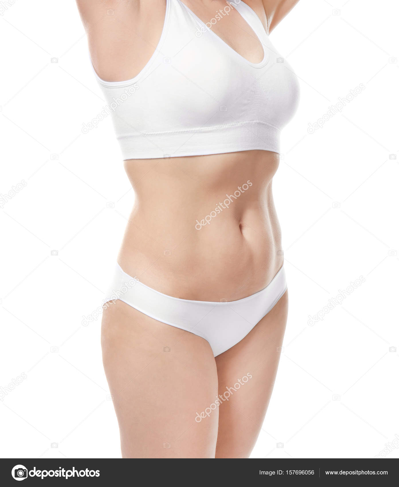 Femme m re en sous v tements image libre de droit par belchonock