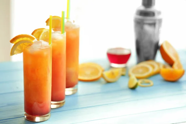 Tequila Sunrise cocktail — Stock Photo, Image