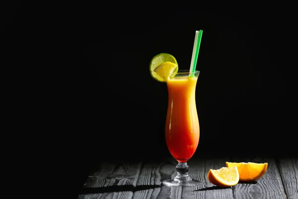 Tequila Sunrise koktél — Stock Fotó