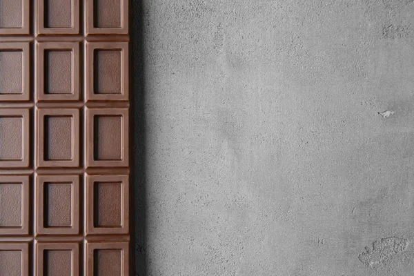 Chocolate bar on table — Stock Photo, Image