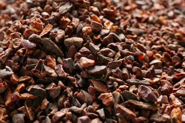 Aromatic cocoa nibs — Stock Photo, Image