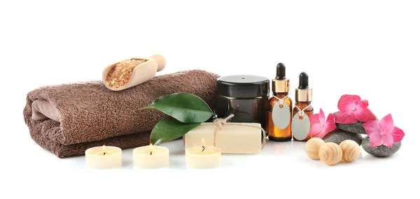 Composition with spa cosmetic — Stock Photo, Image