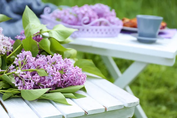 Beautiful lilac flowers — 스톡 사진